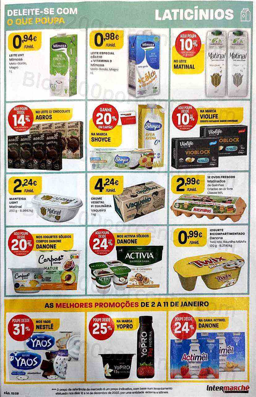 Antevisão Folheto INTERMARCHÉ Contact Promoções de 2 a 11 janeiro