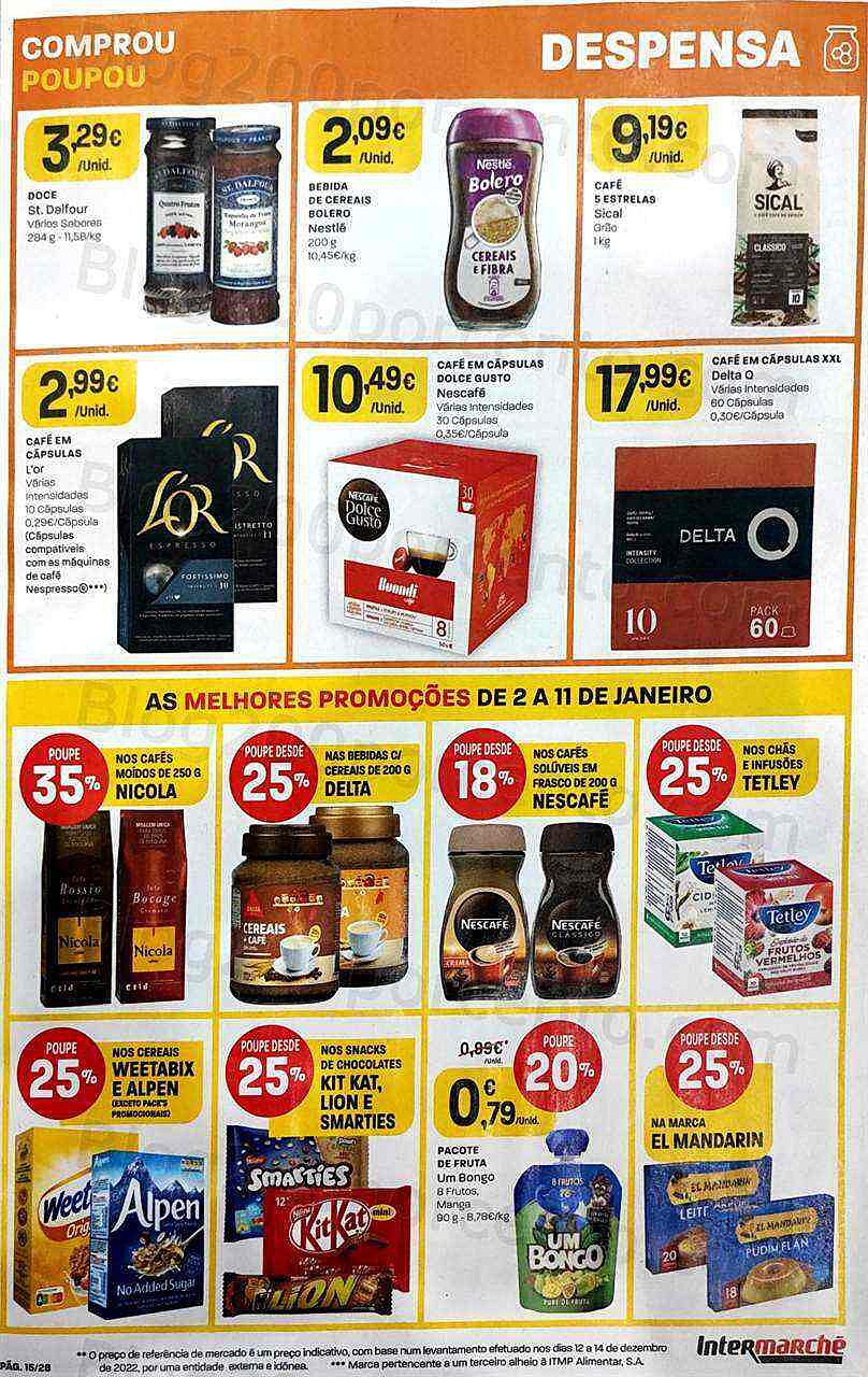 Antevisão Folheto INTERMARCHÉ Contact Promoções de 2 a 11 janeiro