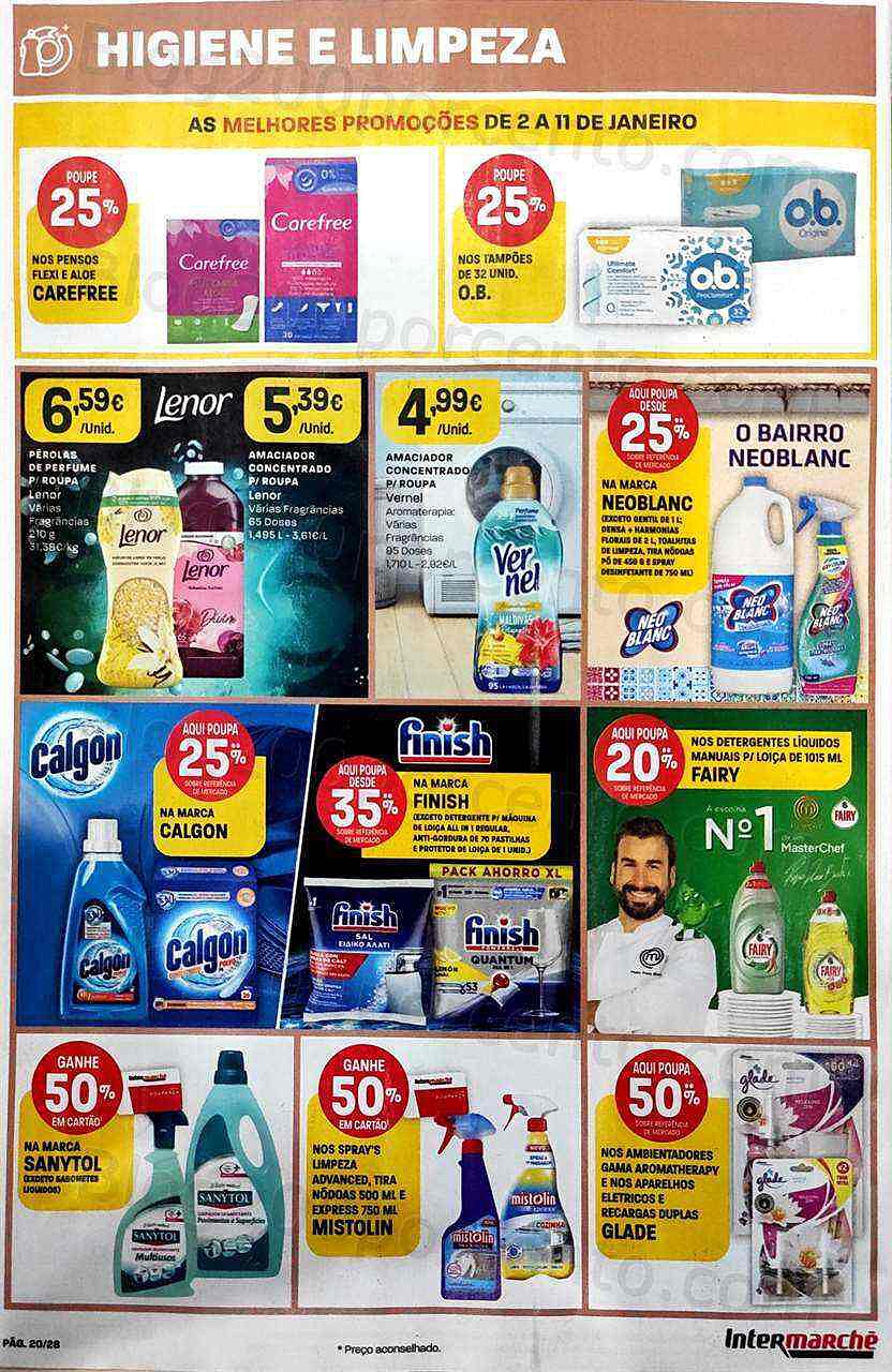 Antevisão Folheto INTERMARCHÉ Contact Promoções de 2 a 11 janeiro