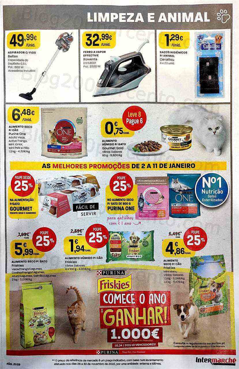 Antevisão Folheto INTERMARCHÉ Contact Promoções de 2 a 11 janeiro