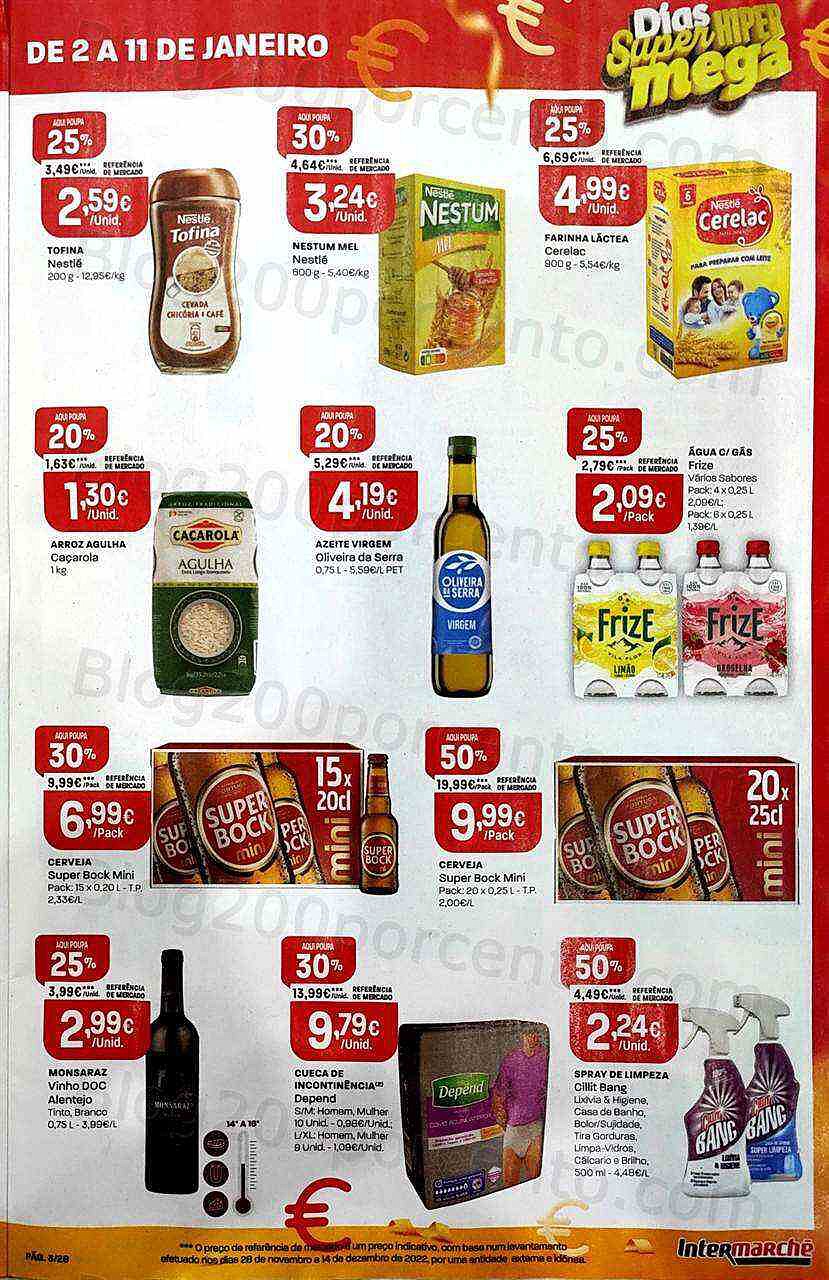 Antevisão Folheto INTERMARCHÉ Contact Promoções de 2 a 11 janeiro