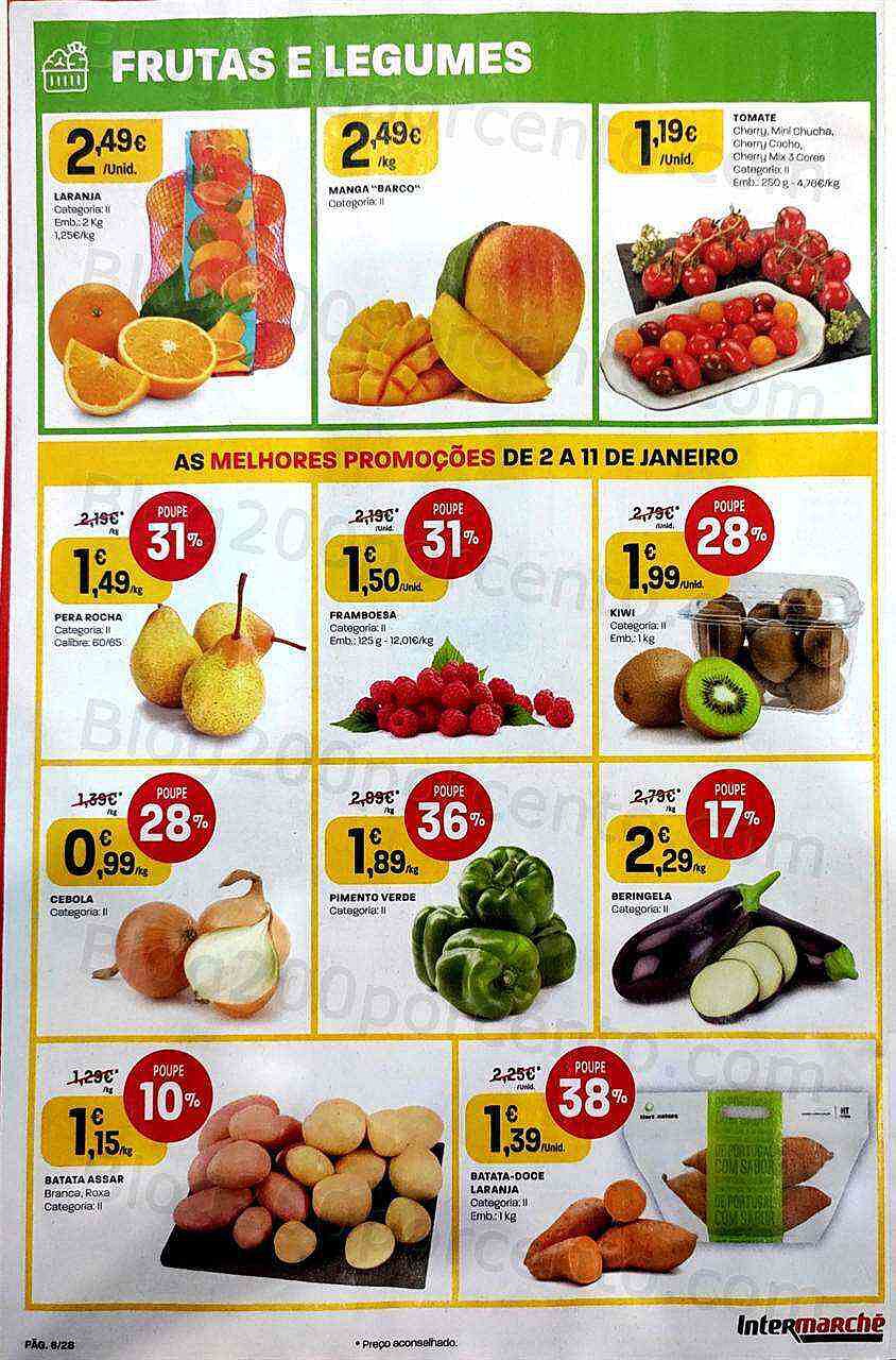 Antevisão Folheto INTERMARCHÉ Contact Promoções de 2 a 11 janeiro
