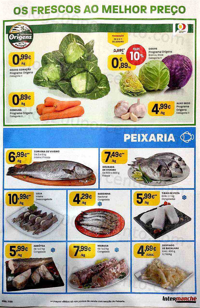 Antevisão Folheto INTERMARCHÉ Contact Promoções de 2 a 11 janeiro