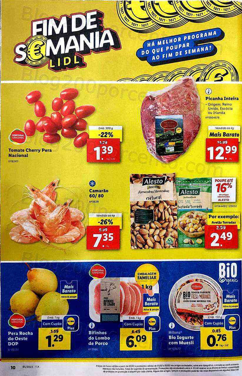 Antevisão Folheto LIDL Promoções Fim de Semana - 3 a 5 fevereiro