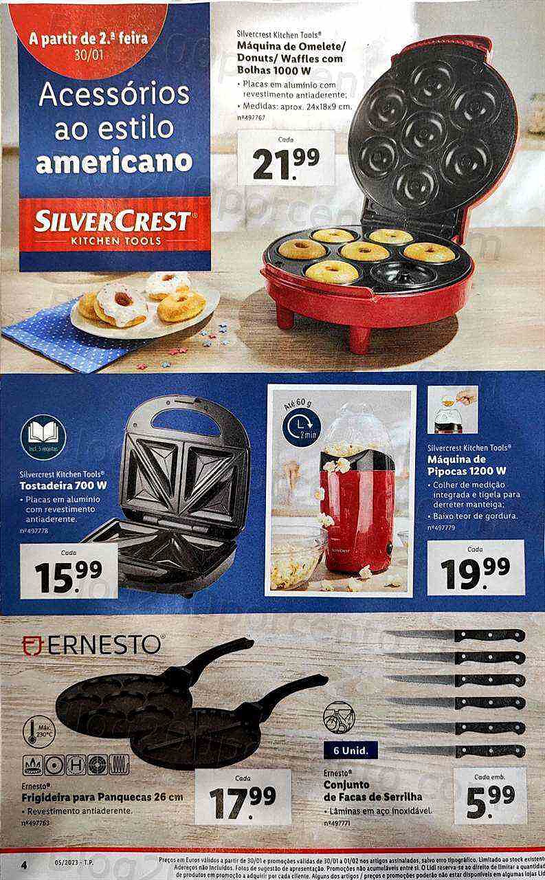 Antevisão Folheto LIDL Bazar Promoções de 30 janeiro a 5 fevereiro