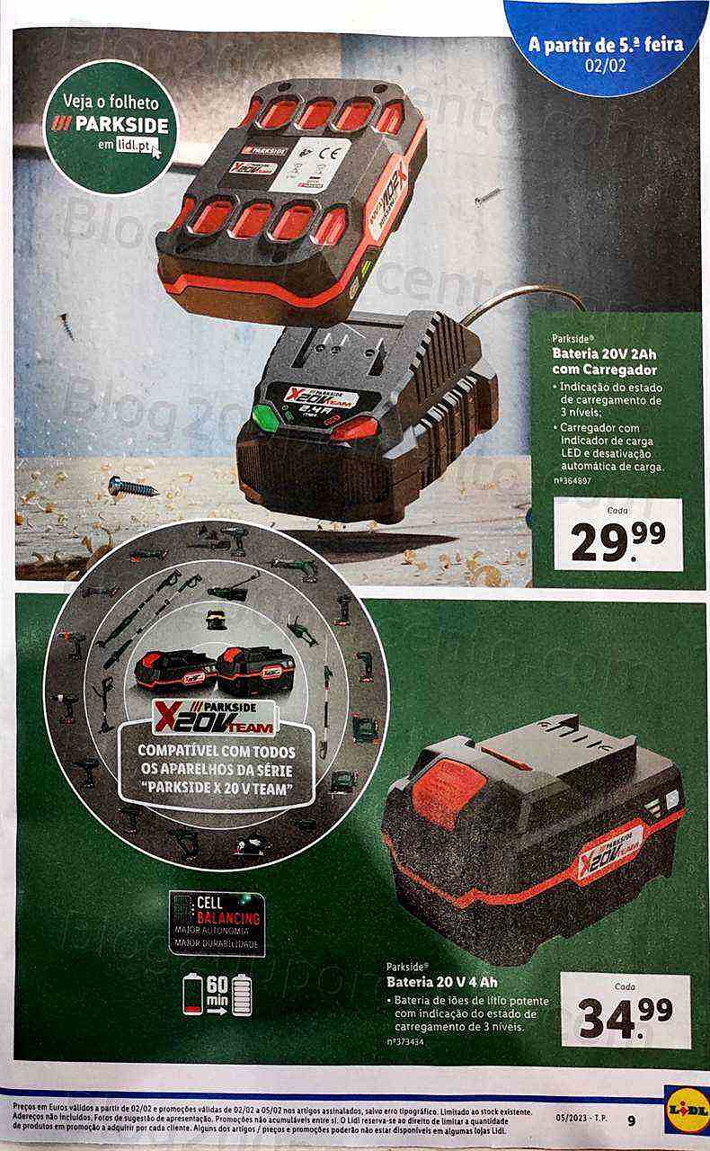 Antevisão Folheto LIDL Bazar Promoções de 30 janeiro a 5 fevereiro