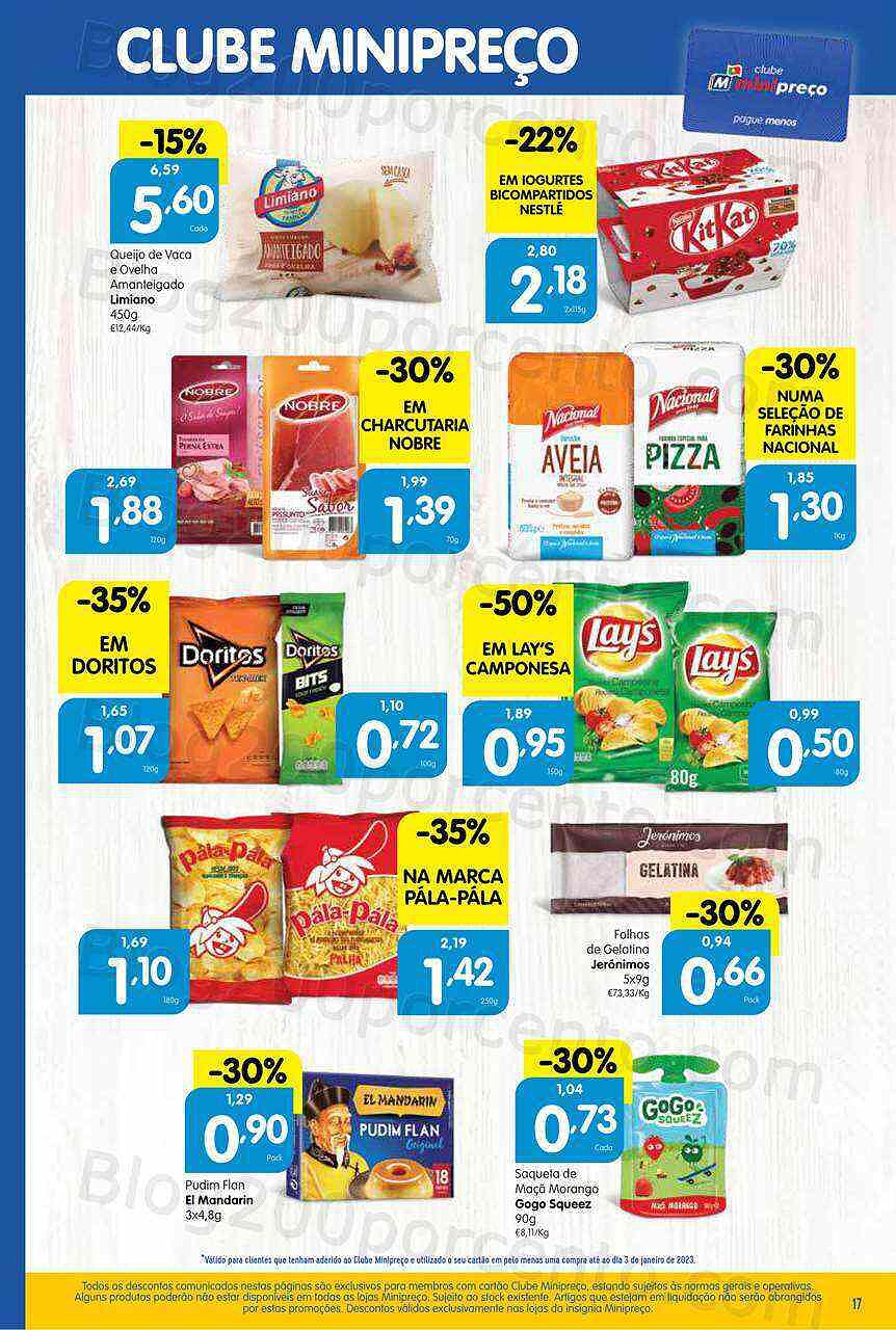 Antevisão Folheto MINIPREÇO Promoções de 5 a 11 janeiro