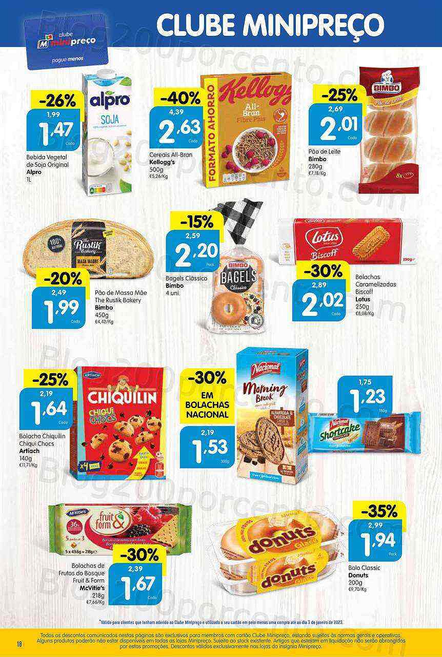 Antevisão Folheto MINIPREÇO Promoções de 5 a 11 janeiro