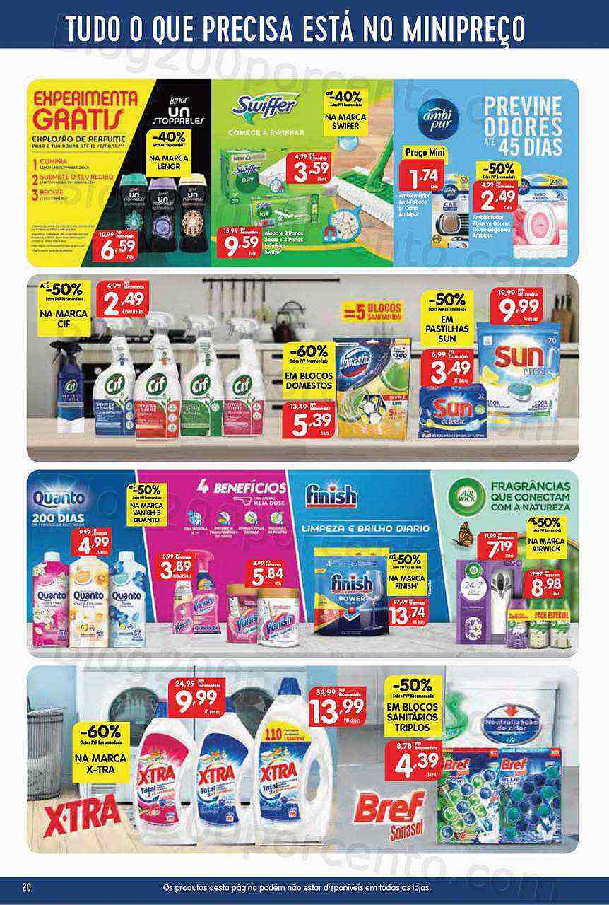 Antevisão Folheto MINIPREÇO Promoções de 5 a 11 janeiro
