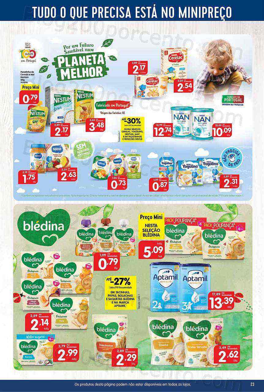 Antevisão Folheto MINIPREÇO Promoções de 5 a 11 janeiro