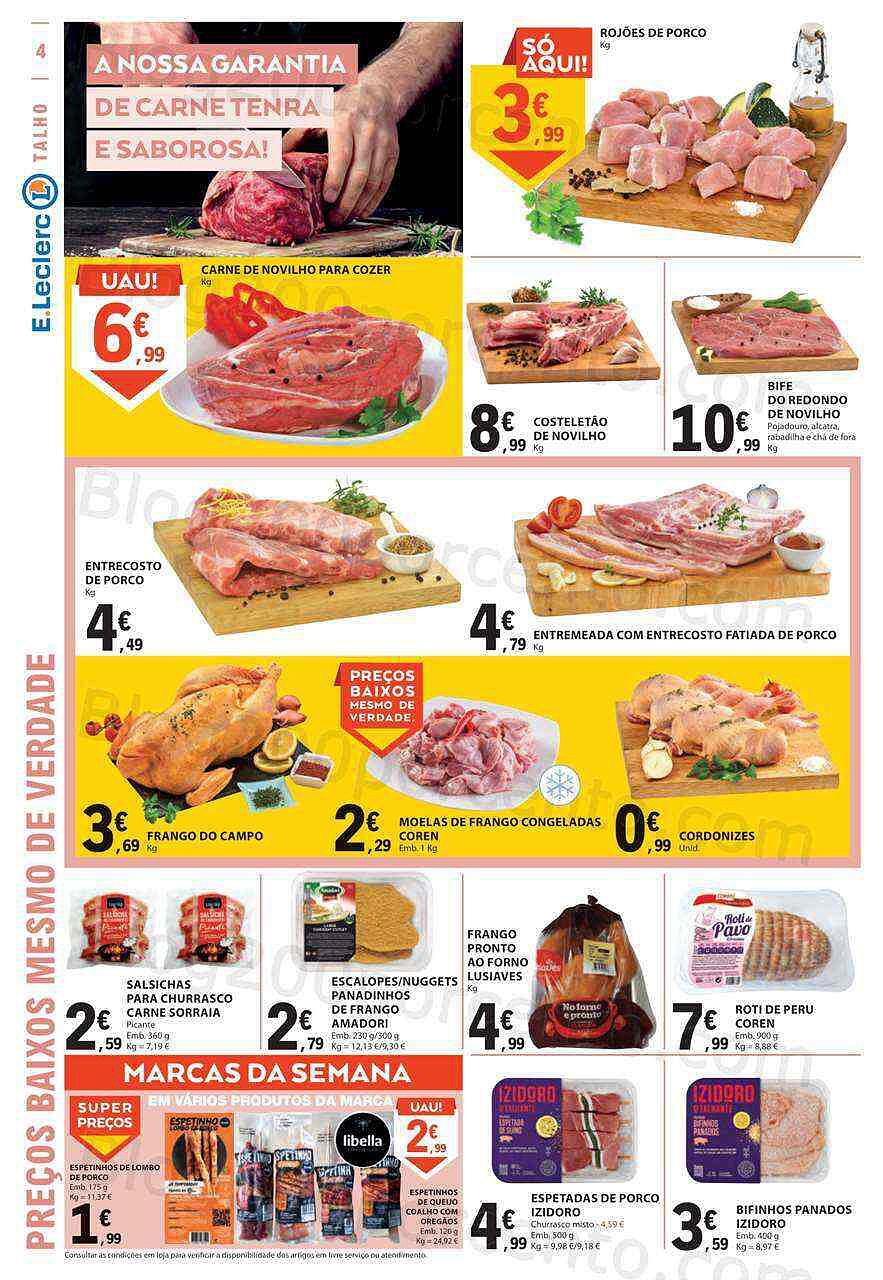 Antevisão Folheto E-LECLERC Promoções de 26 janeiro a 1 fevereiro