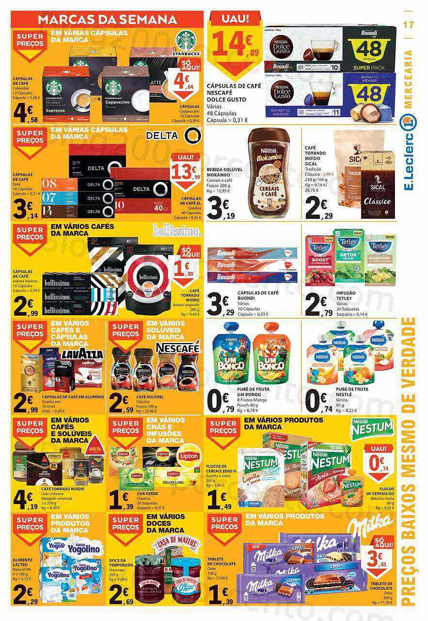 Antevisão Folheto E-LECLERC Promoções de 26 janeiro a 1 fevereiro