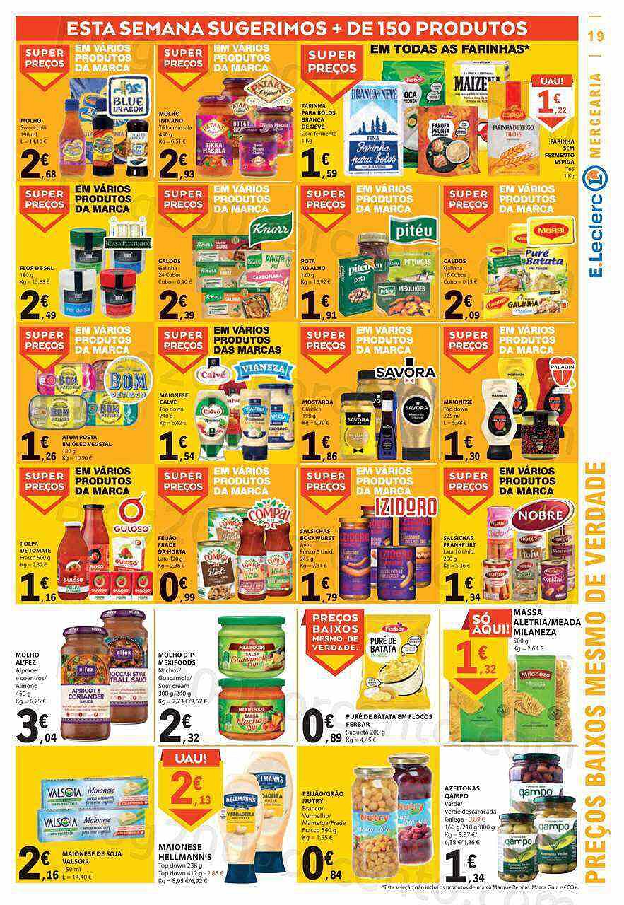 Antevisão Folheto E-LECLERC Promoções de 26 janeiro a 1 fevereiro