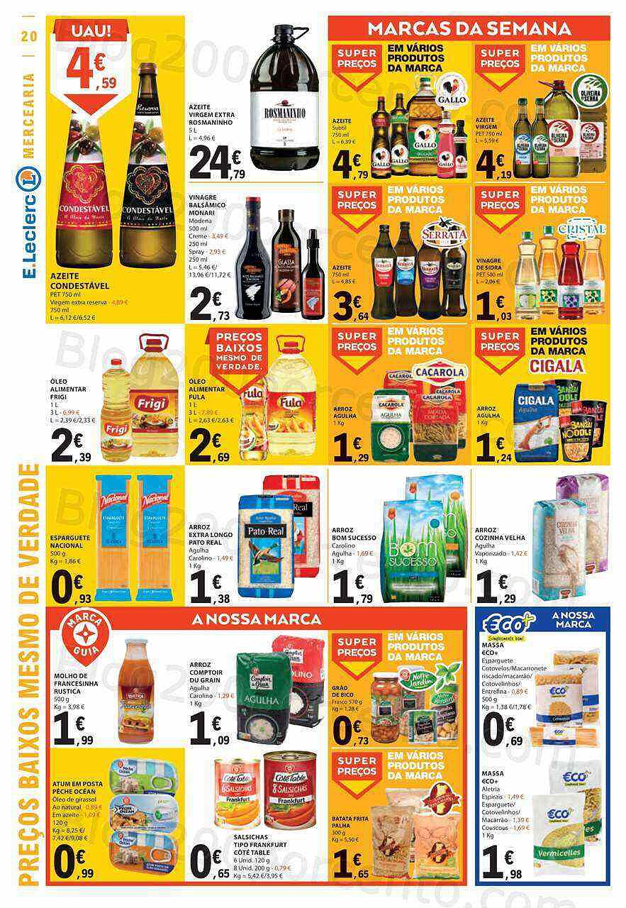 Antevisão Folheto E-LECLERC Promoções de 26 janeiro a 1 fevereiro