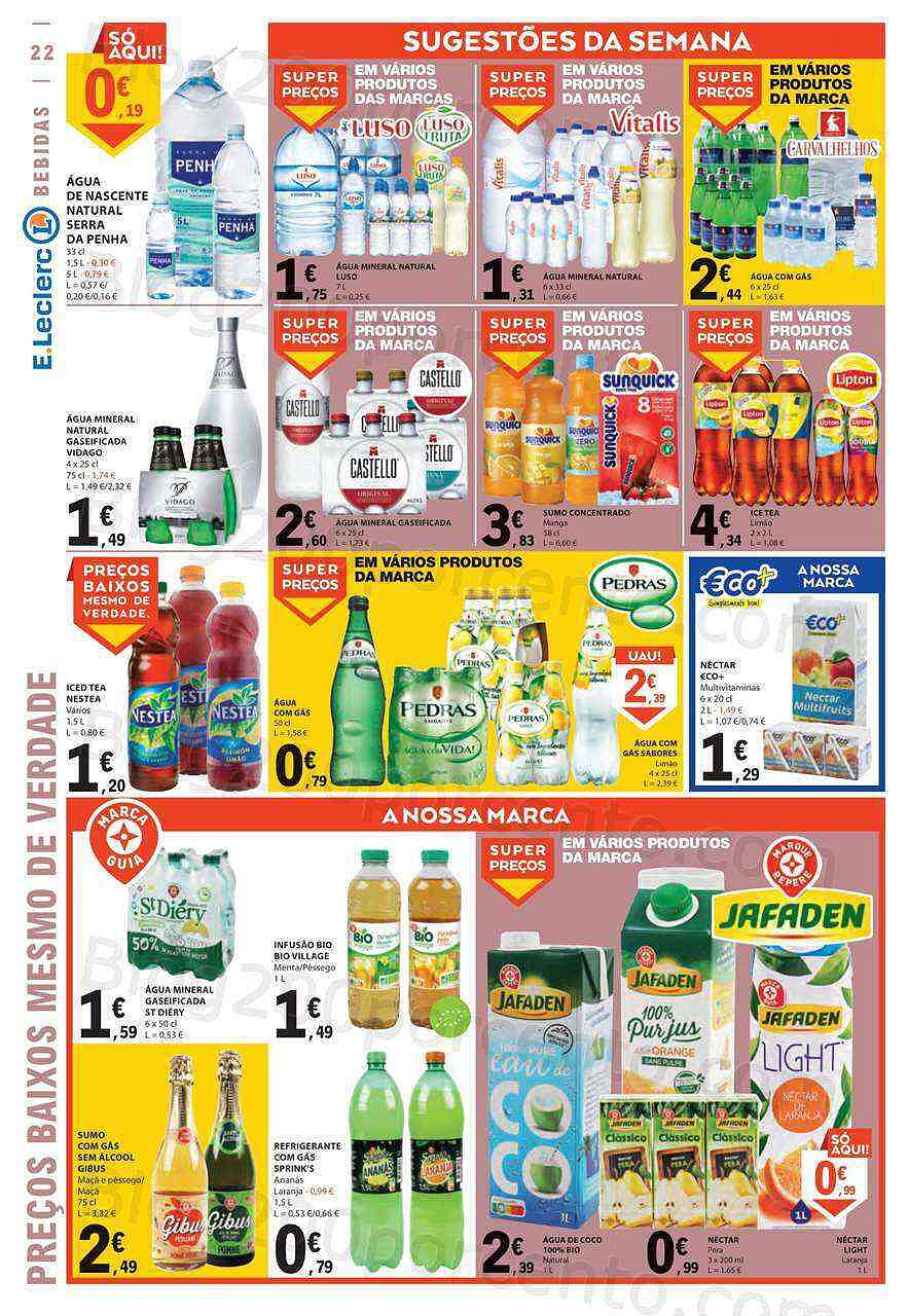 Antevisão Folheto E-LECLERC Promoções de 26 janeiro a 1 fevereiro