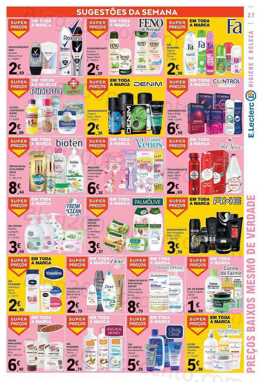 Antevisão Folheto E-LECLERC Promoções de 26 janeiro a 1 fevereiro