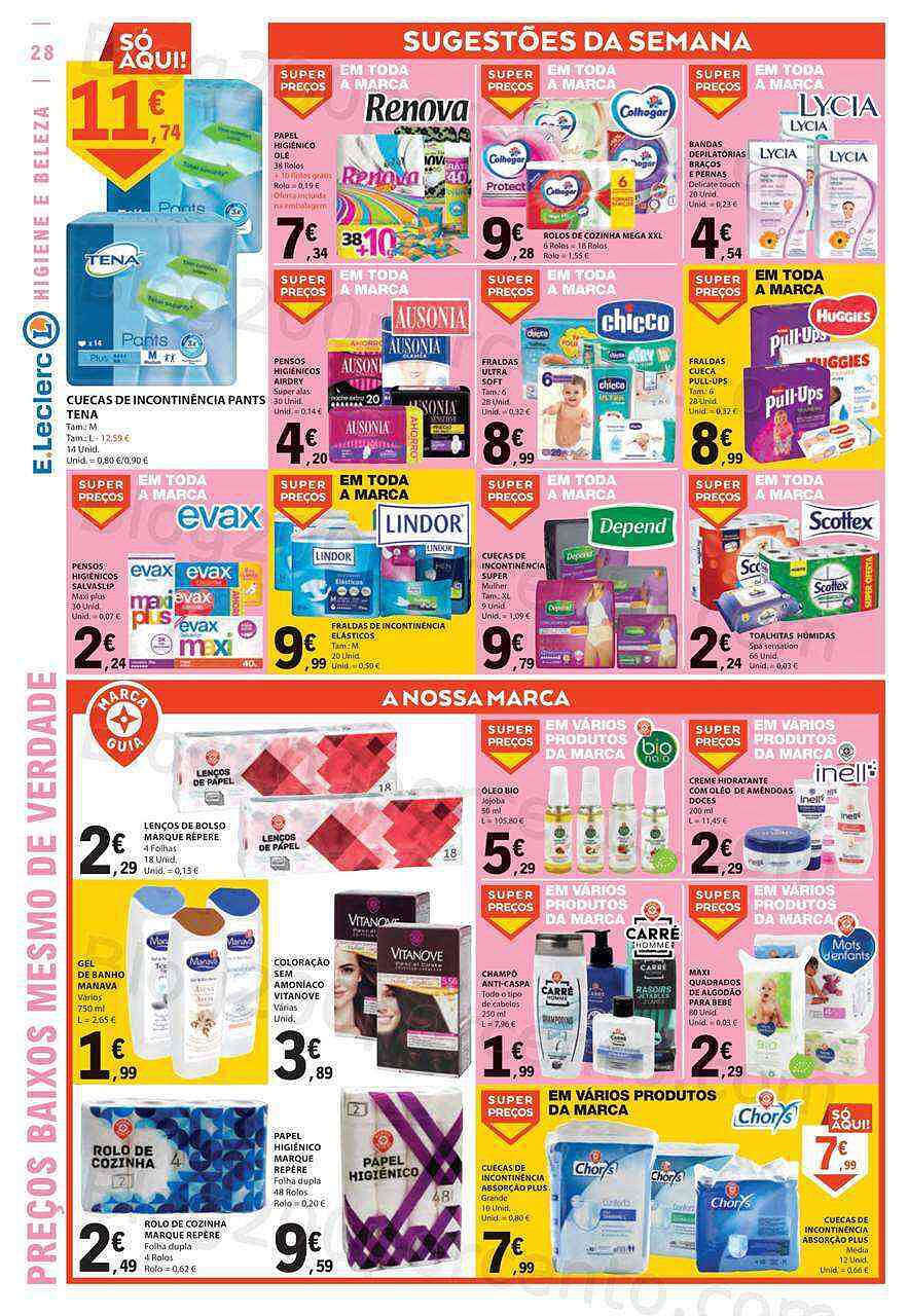 Antevisão Folheto E-LECLERC Promoções de 26 janeiro a 1 fevereiro