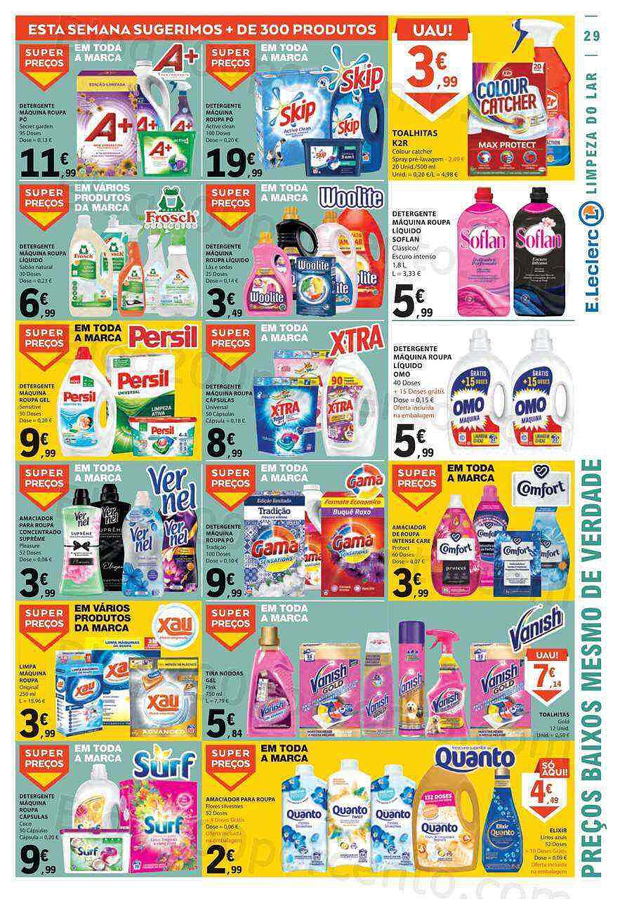 Antevisão Folheto E-LECLERC Promoções de 26 janeiro a 1 fevereiro