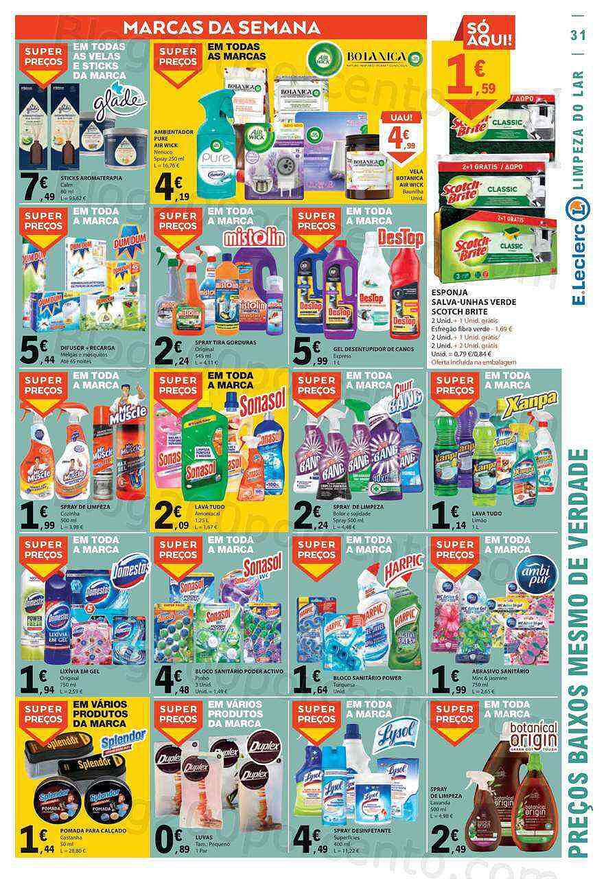 Antevisão Folheto E-LECLERC Promoções de 26 janeiro a 1 fevereiro