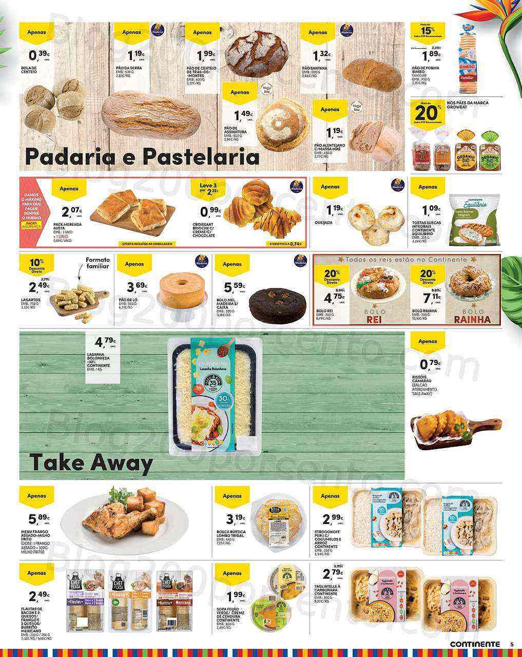 Antevisão Folheto CONTINENTE Madeira Promoções de 3 a 9 janeiro