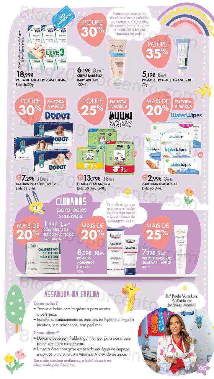 Antevisão Folheto PINGO DOCE Bebé Promoções de 3 a 30 janeiro