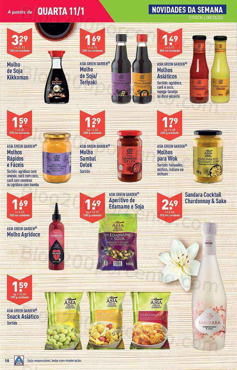 Antevisão Folheto ALDI Promoções de 11 a 17 janeiro