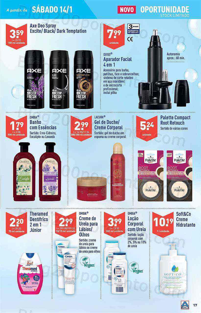 Antevisão Folheto ALDI Promoções de 11 a 17 janeiro