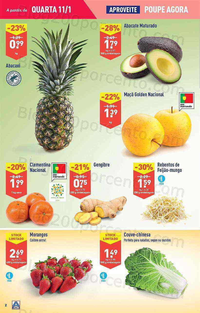 Antevisão Folheto ALDI Promoções de 11 a 17 janeiro
