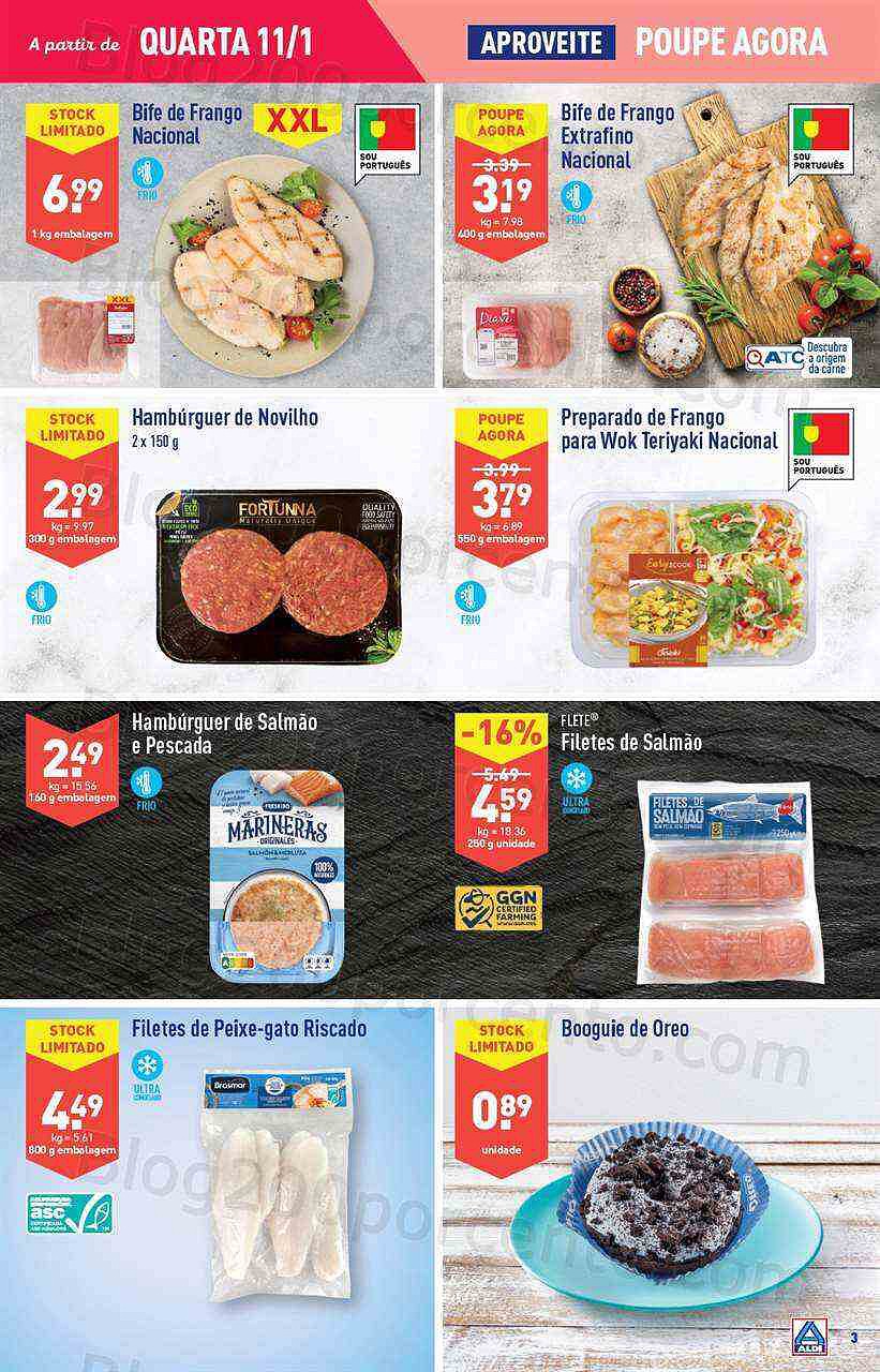 Antevisão Folheto ALDI Promoções de 11 a 17 janeiro