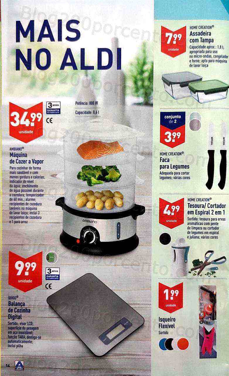 Antevisão Folheto ALDI Bazar Promoções a partir de 4 janeiro