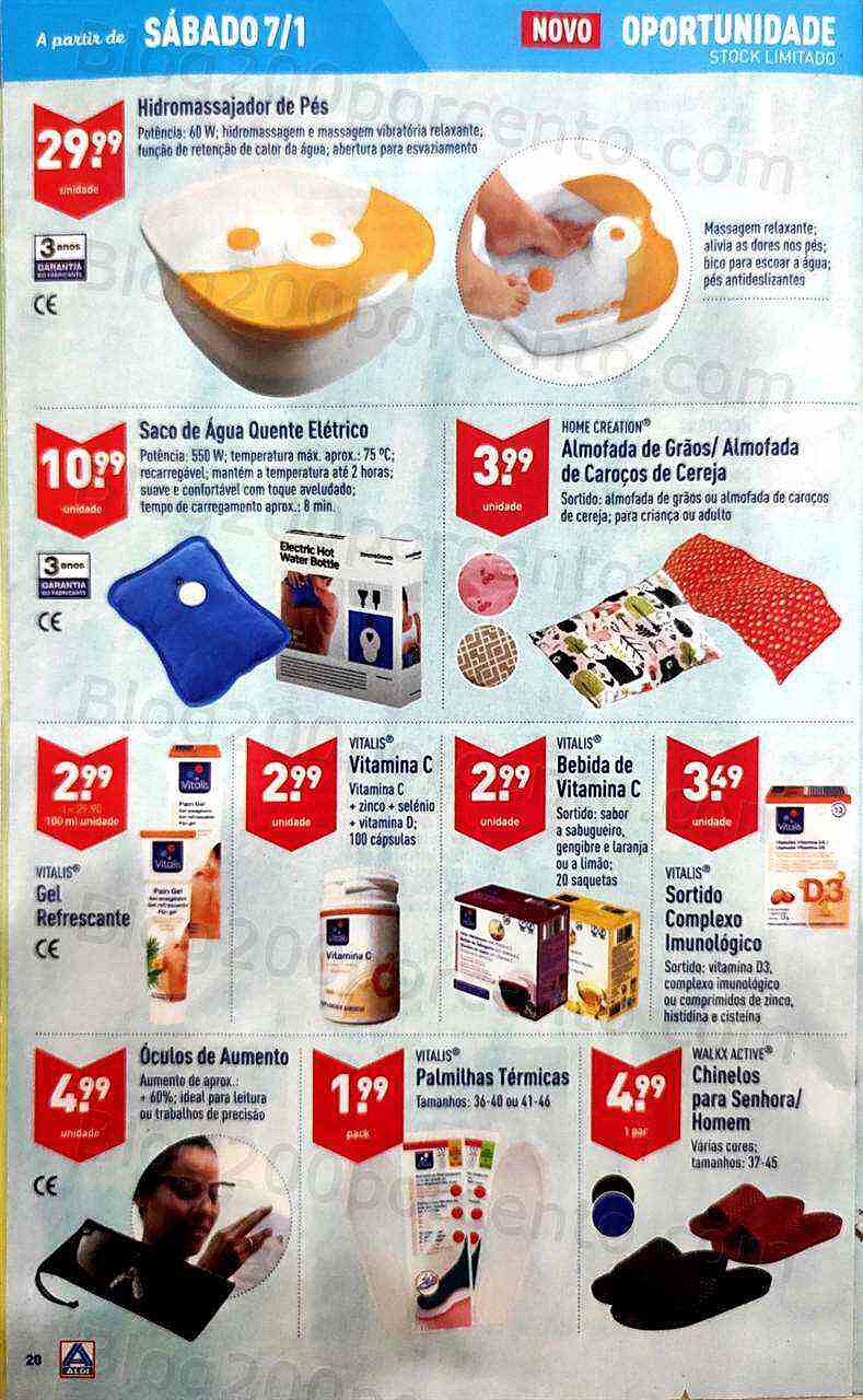 Antevisão Folheto ALDI Promoções de 4 a 10 janeiro