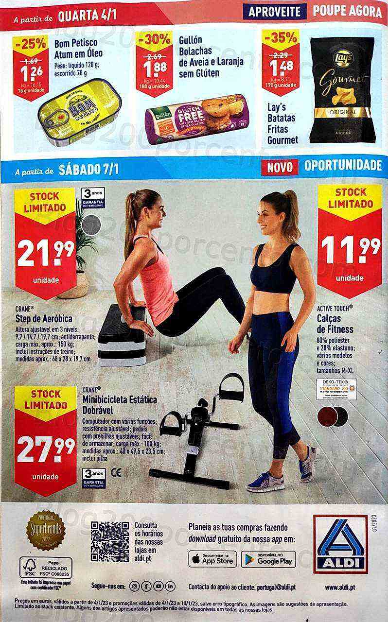 Antevisão Folheto ALDI Promoções de 4 a 10 janeiro