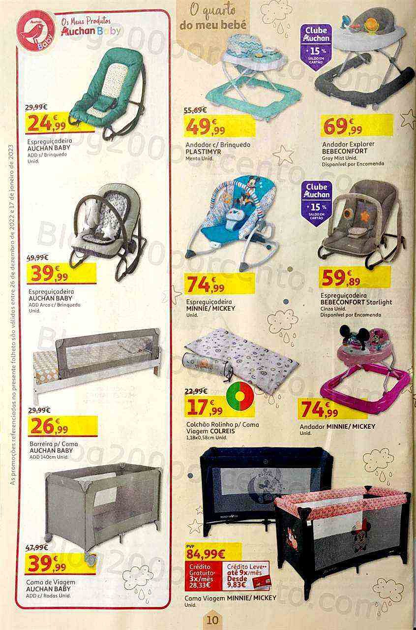 Antevisão Folheto AUCHAN Feira do Bebé Promoções de 26 dezembro a 17 janeiro