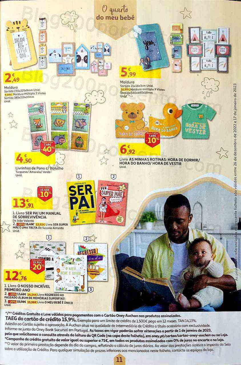 Antevisão Folheto AUCHAN Feira do Bebé Promoções de 26 dezembro a 17 janeiro