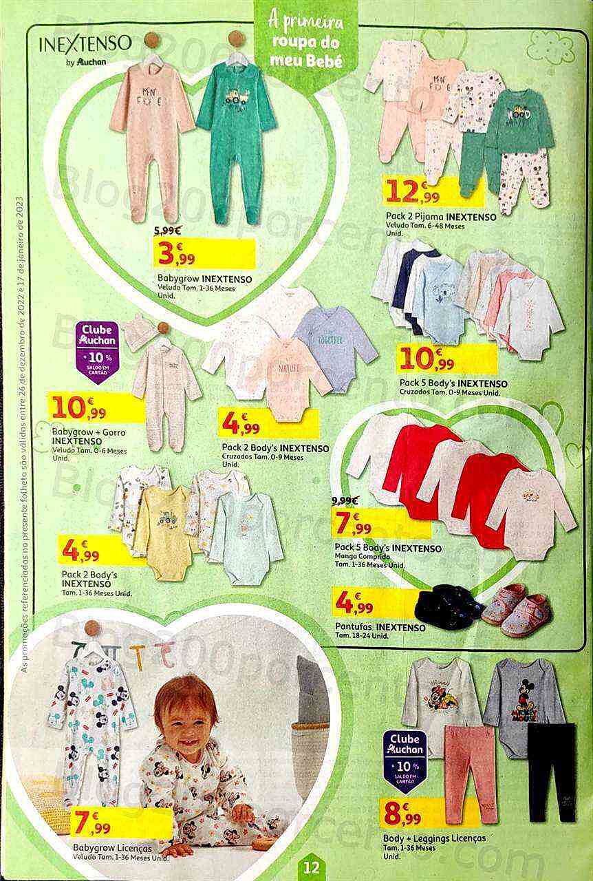 Antevisão Folheto AUCHAN Feira do Bebé Promoções de 26 dezembro a 17 janeiro
