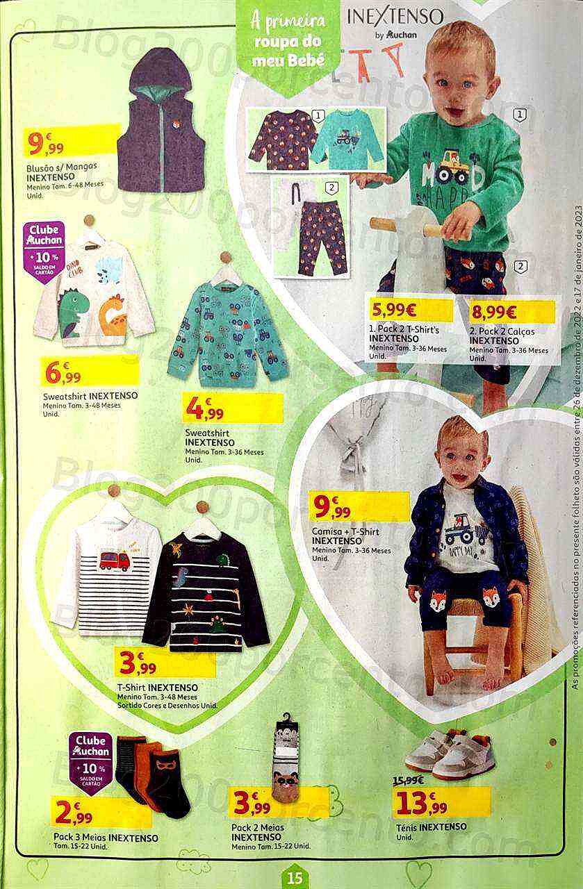 Antevisão Folheto AUCHAN Feira do Bebé Promoções de 26 dezembro a 17 janeiro