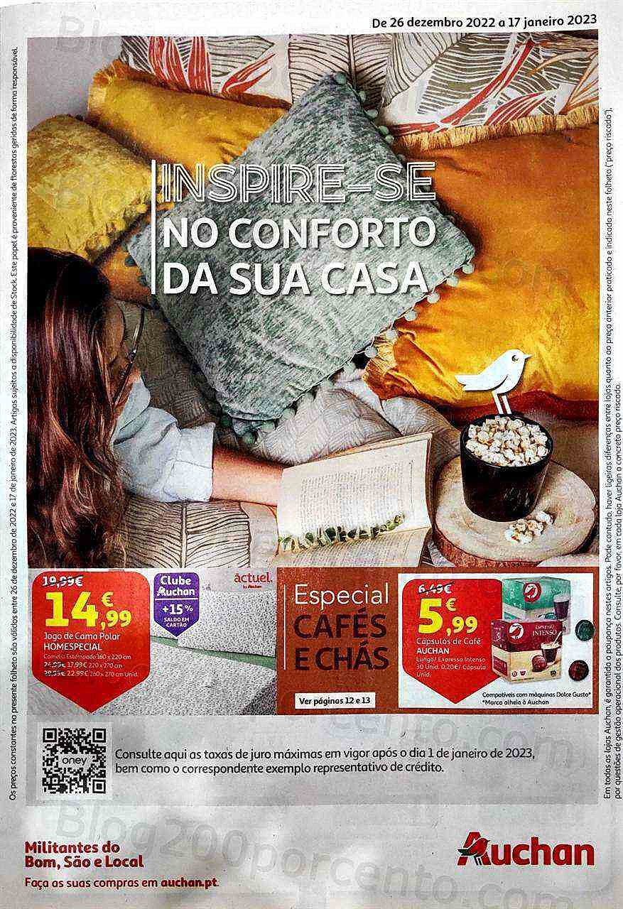 Antevisão Folheto AUCHAN Promoções de 26 dezembro a 17 janeiro