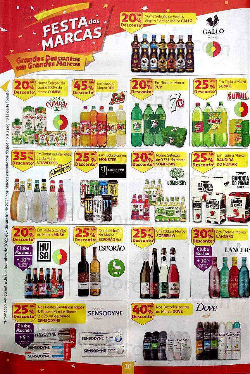 Antevisão Folheto AUCHAN Promoções de 26 dezembro a 17 janeiro