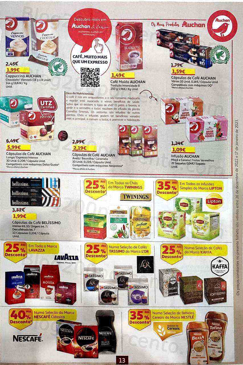 Antevisão Folheto AUCHAN Promoções de 26 dezembro a 17 janeiro