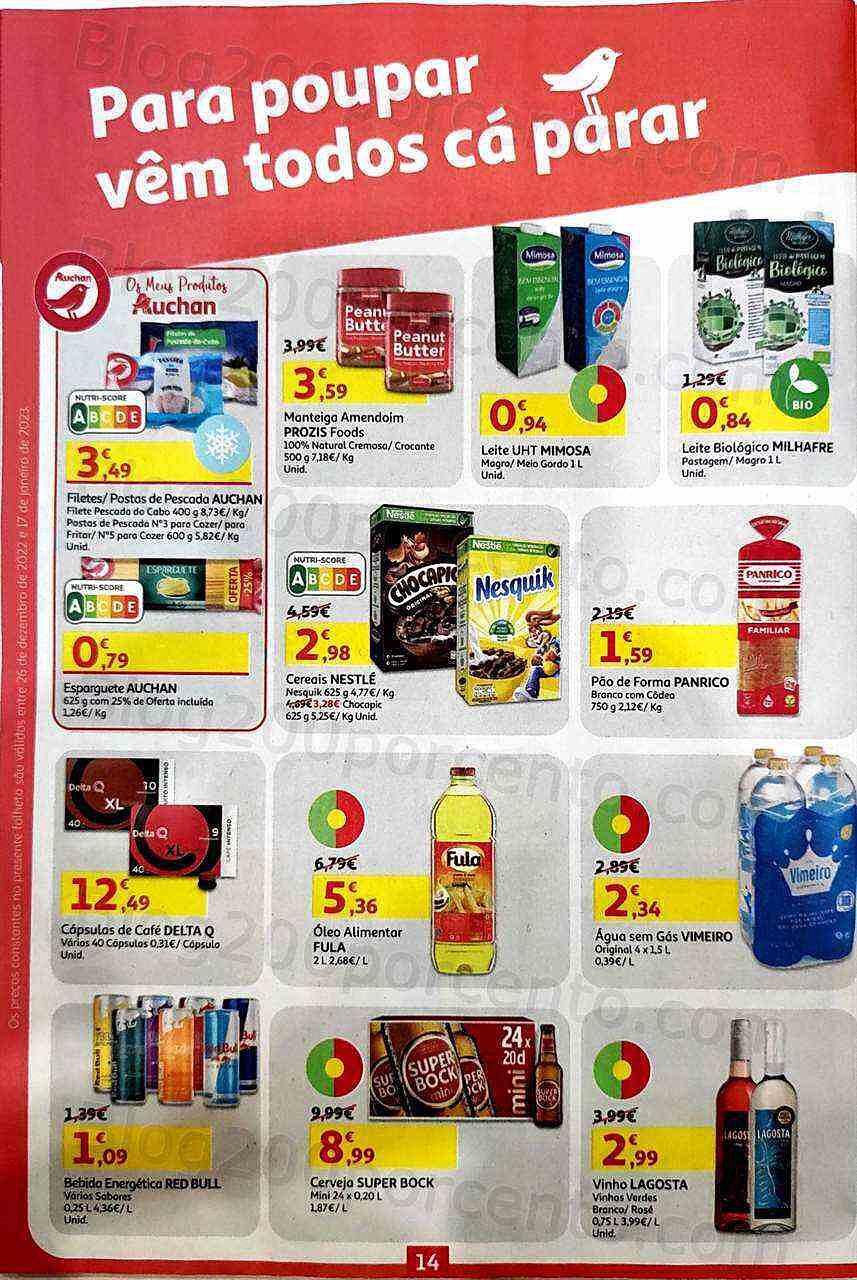 Antevisão Folheto AUCHAN Promoções de 26 dezembro a 17 janeiro