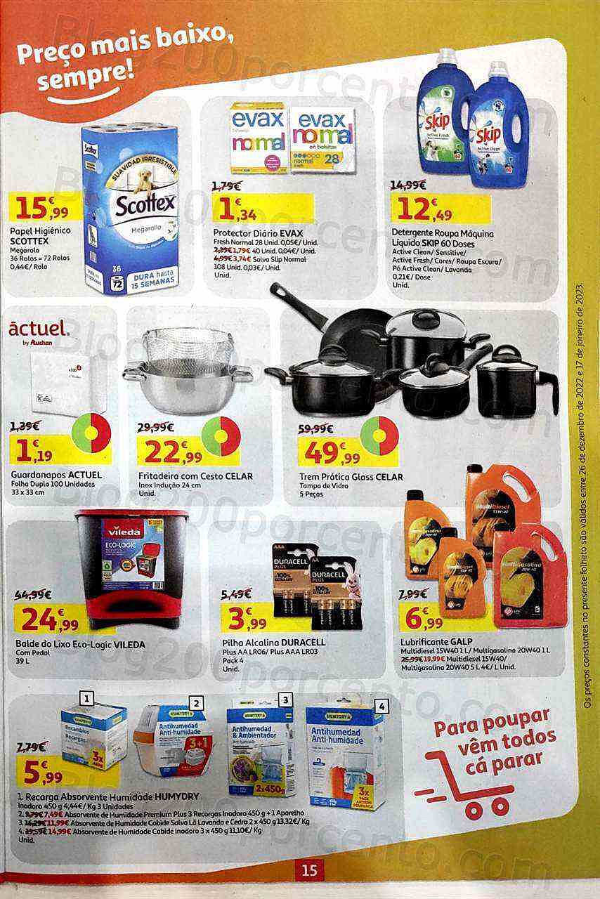 Antevisão Folheto AUCHAN Promoções de 26 dezembro a 17 janeiro