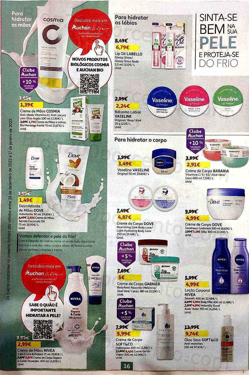 Antevisão Folheto AUCHAN Promoções de 26 dezembro a 17 janeiro