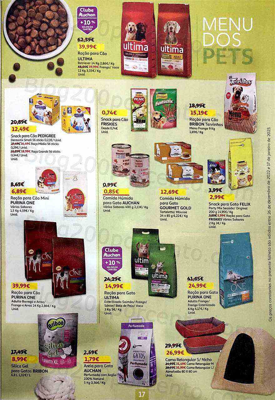 Antevisão Folheto AUCHAN Promoções de 26 dezembro a 17 janeiro