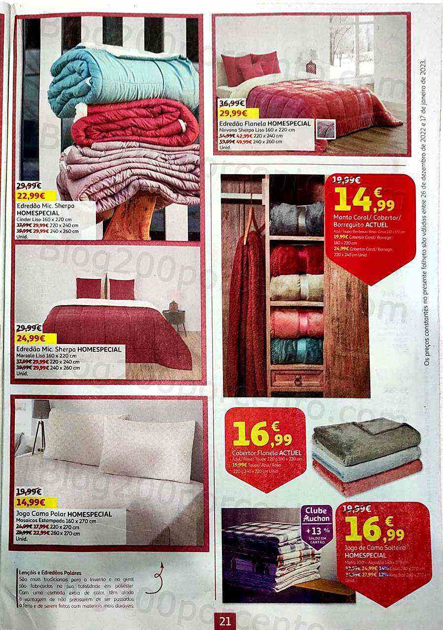 Antevisão Folheto AUCHAN Promoções de 26 dezembro a 17 janeiro