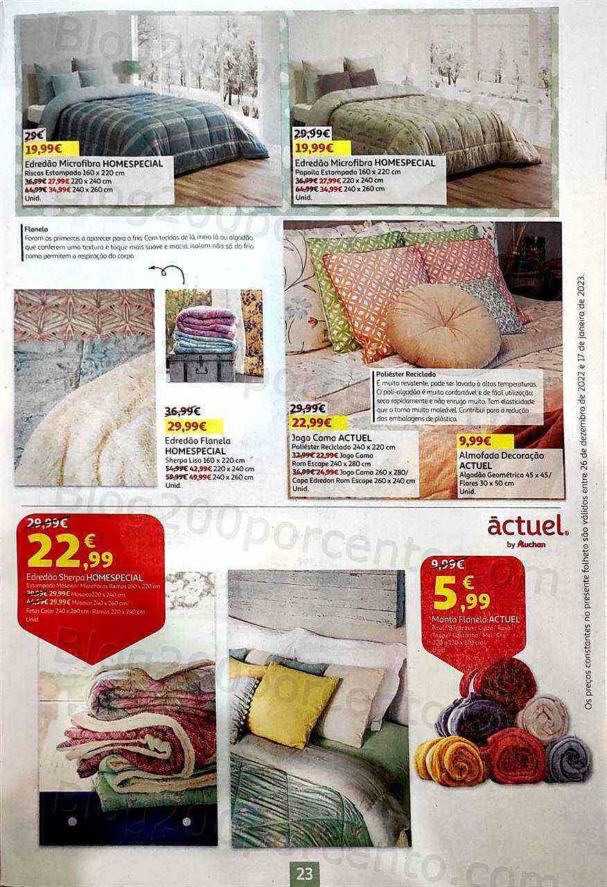 Antevisão Folheto AUCHAN Promoções de 26 dezembro a 17 janeiro