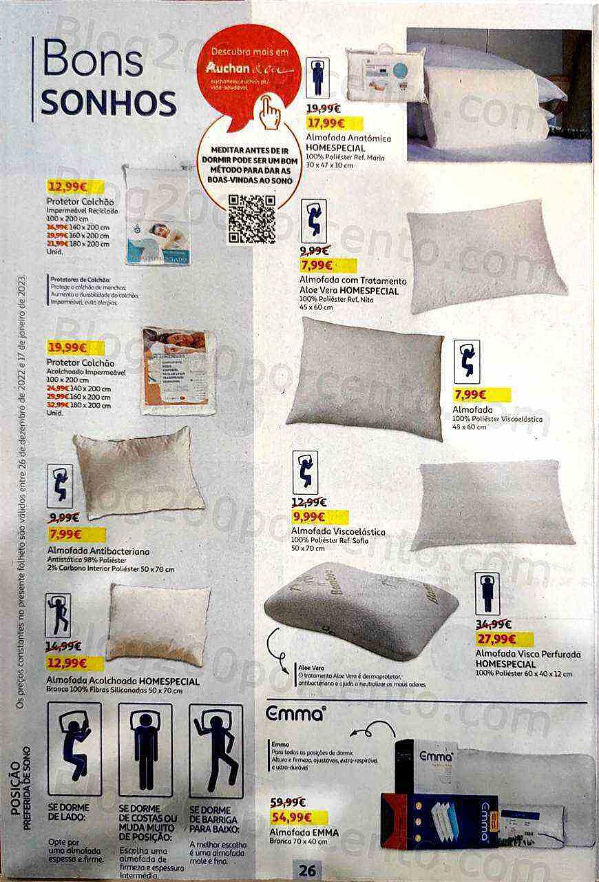Antevisão Folheto AUCHAN Promoções de 26 dezembro a 17 janeiro