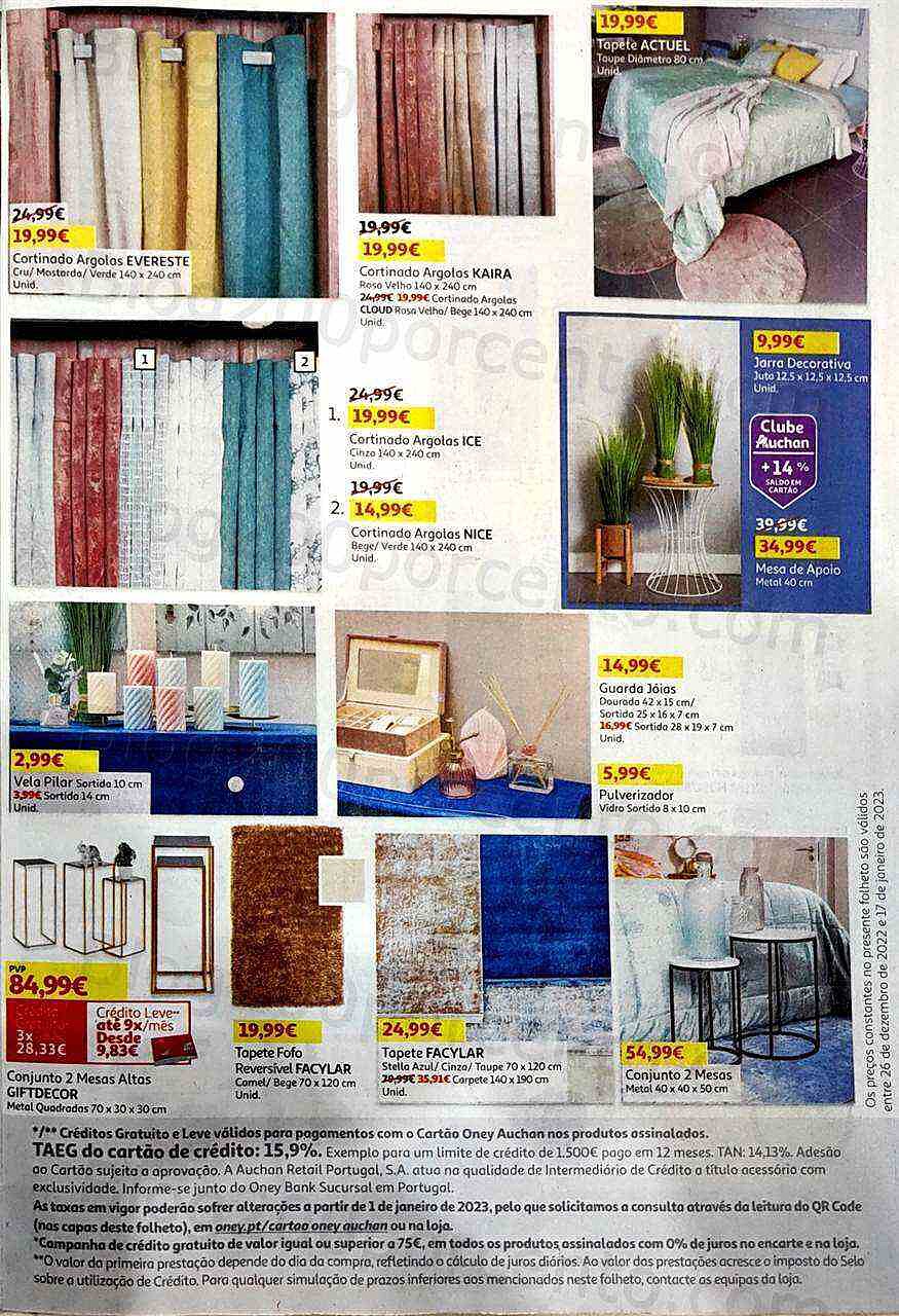 Antevisão Folheto AUCHAN Promoções de 26 dezembro a 17 janeiro