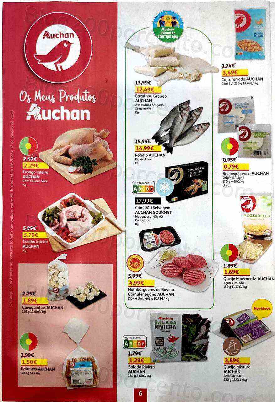 Antevisão Folheto AUCHAN Promoções de 26 dezembro a 17 janeiro
