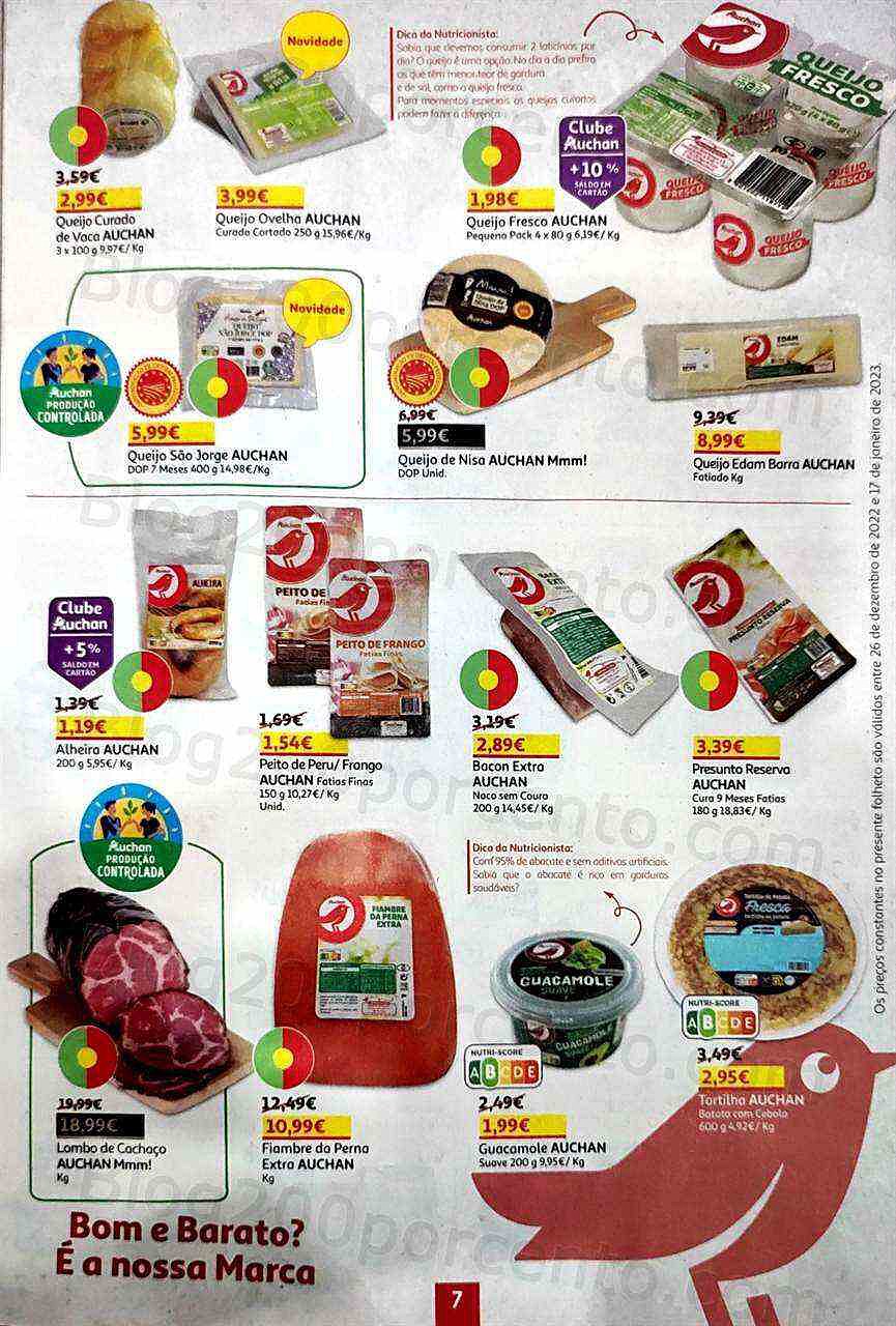 Antevisão Folheto AUCHAN Promoções de 26 dezembro a 17 janeiro