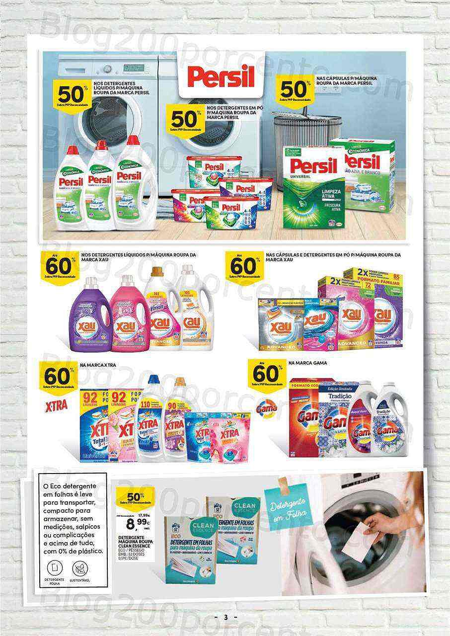 Antevisão Folheto CONTINENTE Casa Limpa Promoções de 3 a 15 janeiro